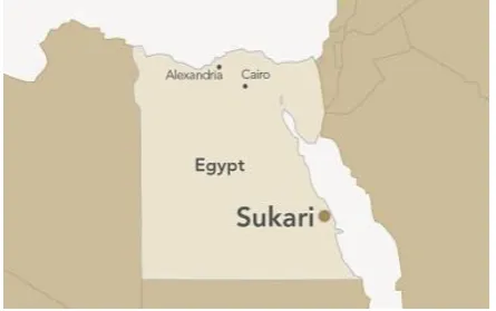 Fig. 1: Location of sukari gold mine (Centamine.com). 