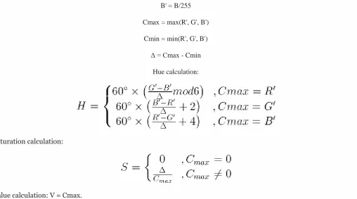 Figure 3.2: Feature extraction process 