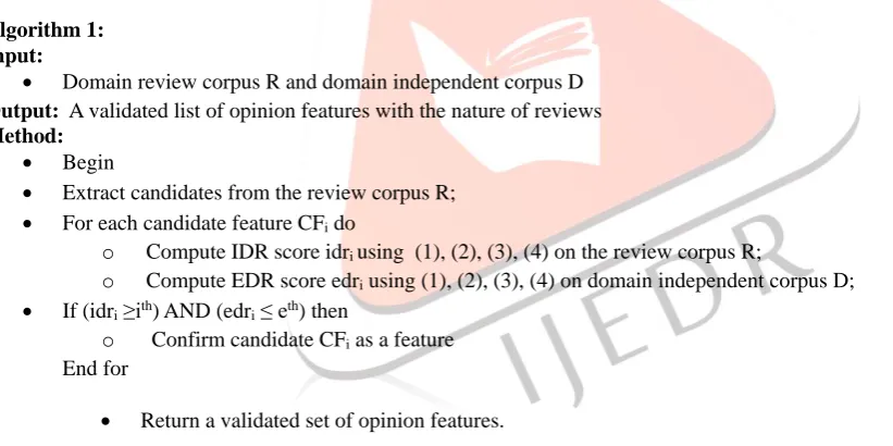 Figure 2. Example of dependence tree The candidate feature extraction process works in the following steps: 1) Dependence parsing (DP) is first in use to identify 