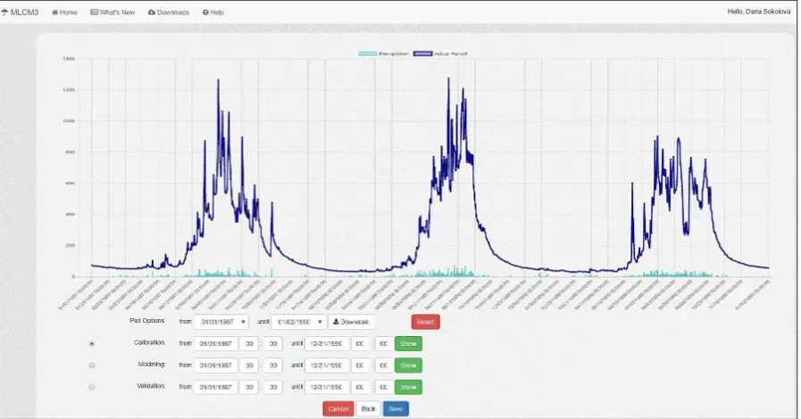 Figure 4. The software tab designed to display the flow of a single stream