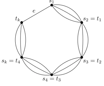 Figure 2: The graph G for = h4 and = k5