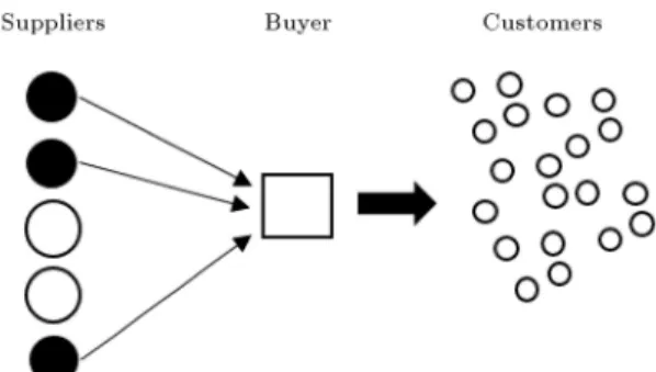 Figure 1. Schematic view of supply chain.