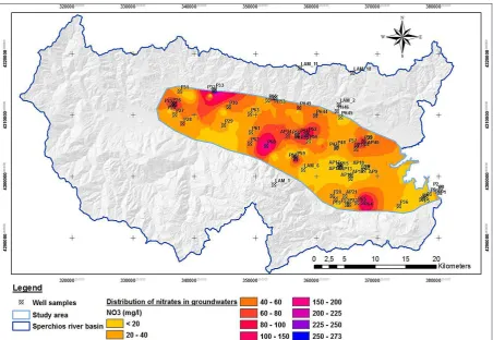 Figure 10. Phosphate allocation in central 