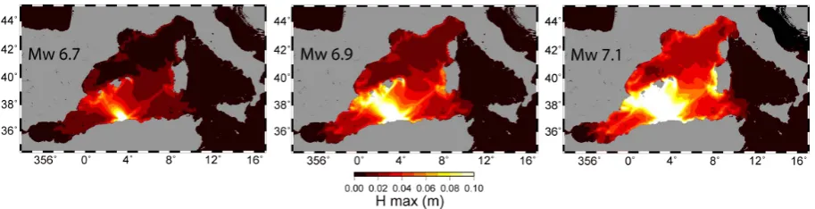 Fig. 5. Composite scenarios calculation process using the test case of the 2003 Boumerdès earthquake (Mw = 6.9, Algeria)