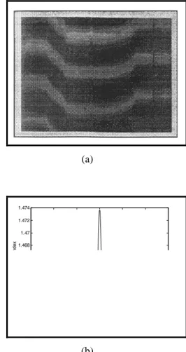 Fig. 5 Setup for fiber refractive index measurement  by the interferometry method. W-L-S: white  light  source,  BP-F: 598 nm band pass filter L: lens,  EDF: erbium-doped fiber at the center, B-S: beam  splitter,  M: mirror,  T: tilter,  S: shifter,  V-C: 