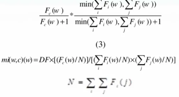 Table 3. Co-occurrence matrix for the sentence “A  punctual person is a responsible person”