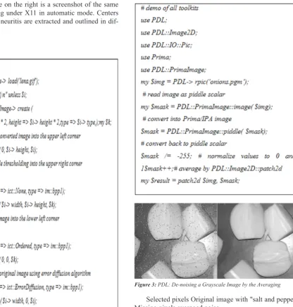 Figure 2: Image Conversion Facilities of Prima Toolkit. 