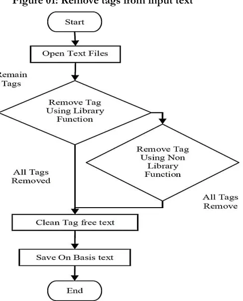 Figure 01: Remove tags from input text 