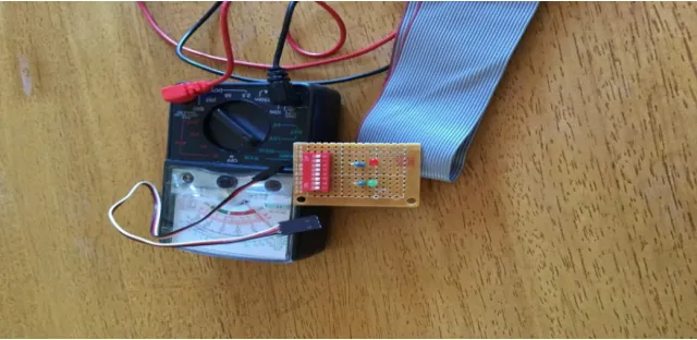 Figure 4: The screen capture of the GPIO tester. 