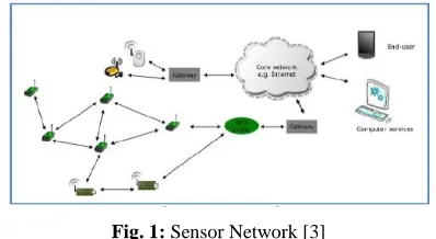 Fig. 1: Sensor Network [3] 