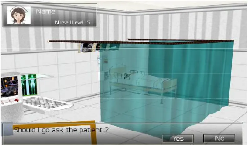 Figure 6: Screenshot of Serious Game that Teaches Immunological Technique  