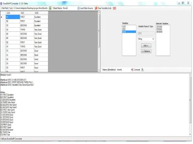 Figure 4: ARFF Converter  