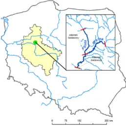 Figure 4. Flinta River catchement