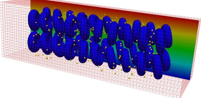 Fig. 4.2 Fluid-Structure Interaction on the IFEM framework 