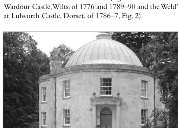 Fig. 2: Lulworth Castle chapel, Dorset(John Tasker, 1786–7).[photo:Alex Ramsay]