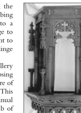 Fig. 9. The ‘ambo’, King’s CollegeChapel,Aberdeen