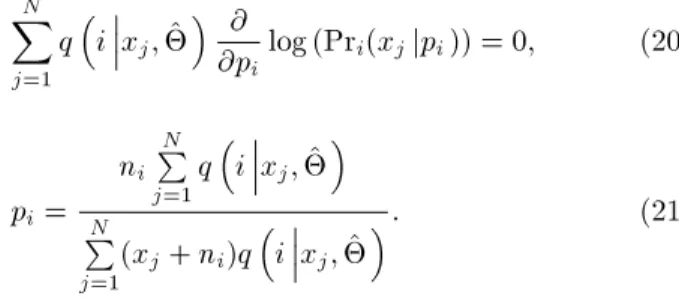 Figure 3. Flowchart of the EM algorithm tailored to mixed shifted negative binomial distribution.