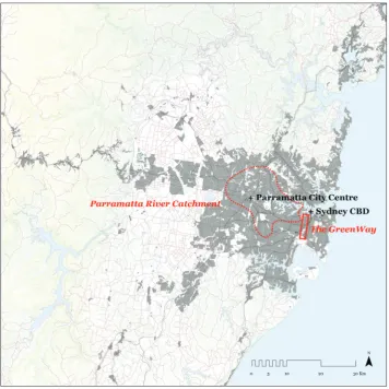 Figure 1: Location map of The 