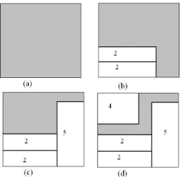 Figure 4. Instance 1 Beasley (1985). Selecting the most efficient piece. 