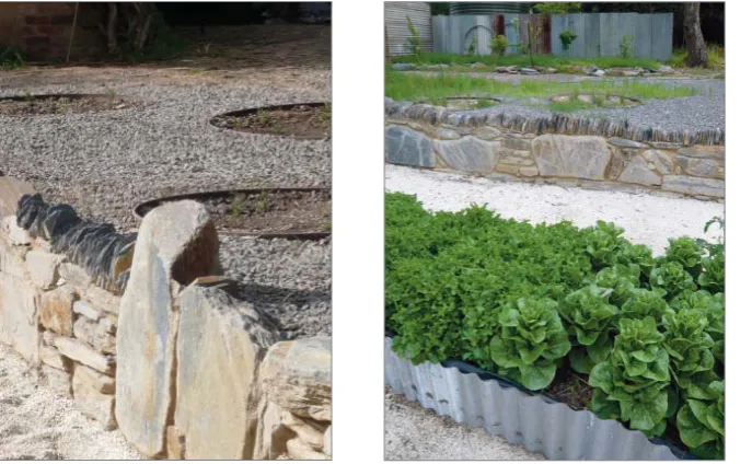 Figure 6: Avoca Hotel: local materials 