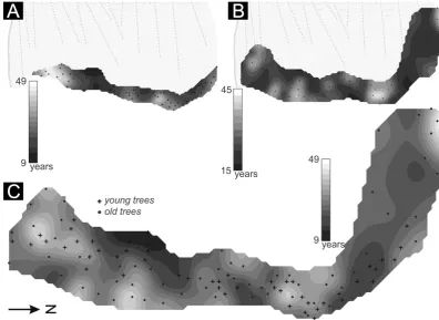 Fig. 6.554  Spatial distribution of recurrence intervals (Figure 6: Spatial distribution of recurrence intervals (RRi)