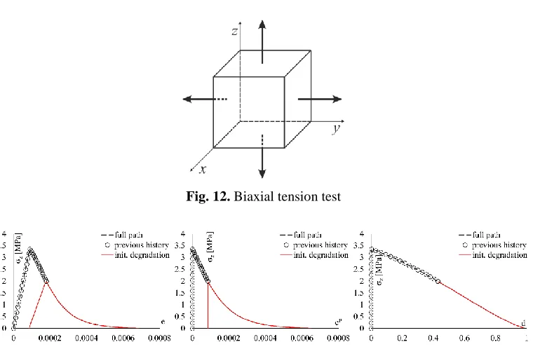 Fig. 12. Biaxial tension test 