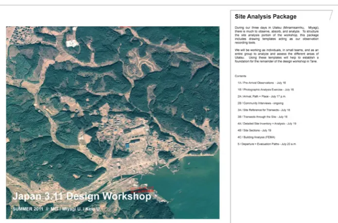 Figure 3: Site analysis drawing 