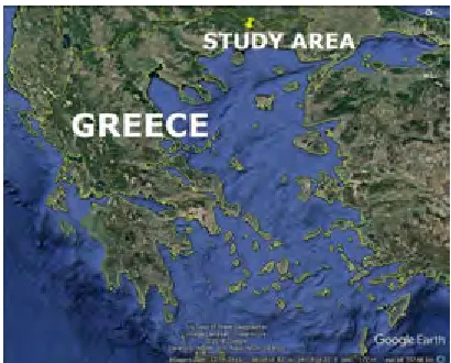 Figure 2: Study area (large display).
