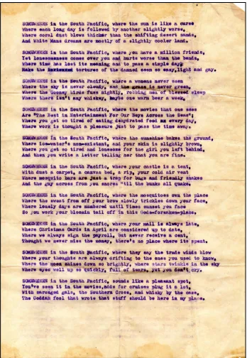 Figure 2.8 Zadie’s poem p. 1