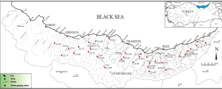 Figure 1. Location map of EBSB and studied area.