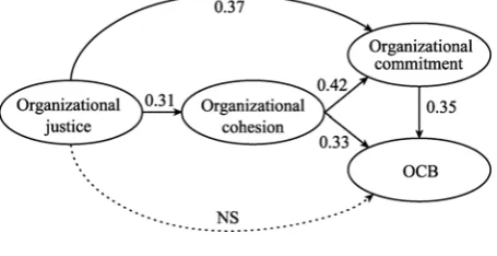Fig. 1  The Nomological Net Model of the OCI 