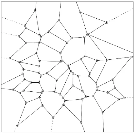 Figure 1: Simulated landscape with 49 stands using Gridmethod.
