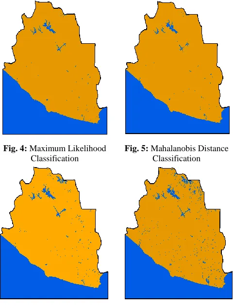 Fig. 4:  Maximum Likelihood Classification 