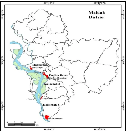 Fig. 1. Location of the study area 