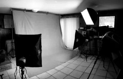 Fig. 4: The LHtL MOOC was filmed almost entirely in a  basement studio for less than $5,000 dollars