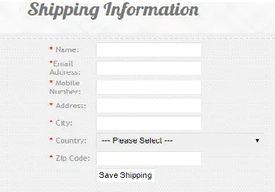 Figure 8.20 Payment Information 
