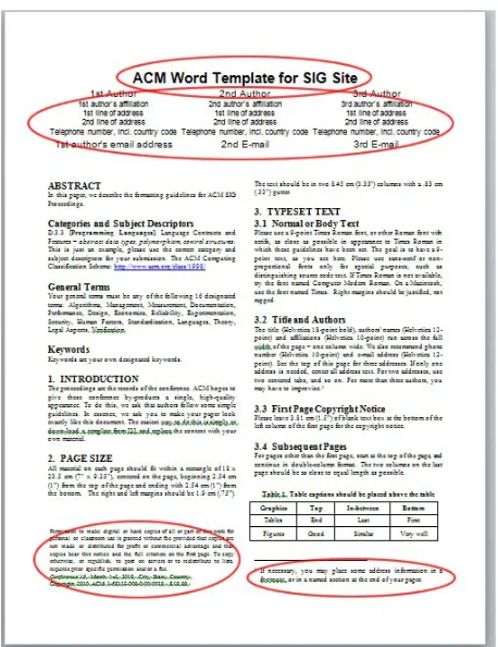 Figure 2. Example of Embedded Identity in Journal Articles