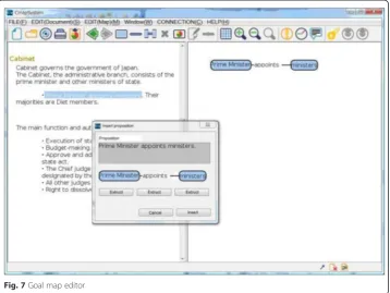 Fig. 8 Learner map builder