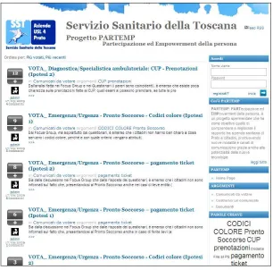 Figure 11: The PARTEMP Project home page 