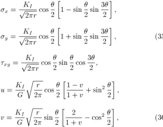 Figure 5. Nodes distribution and  x contour after adaptive rearrangement by CSS.