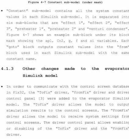 Figure 4-7 Constant sub-model (under mask) 