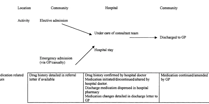 Figure 2. Patient Care System : Inpatient Model.