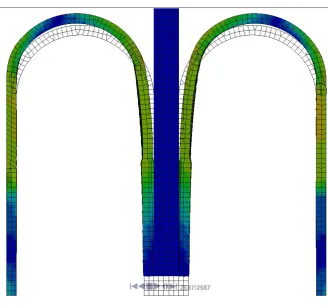 Figure 6: UFP deformation in the final state 
