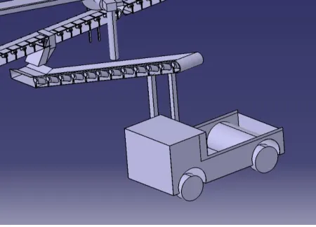 Table 1 Table of dimensions of Conveyor 00B 