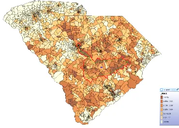 Figure 4.4 A user-drawn community of interest (COI). 