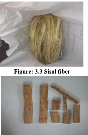 Figure: 3.3 Sisal fiber 