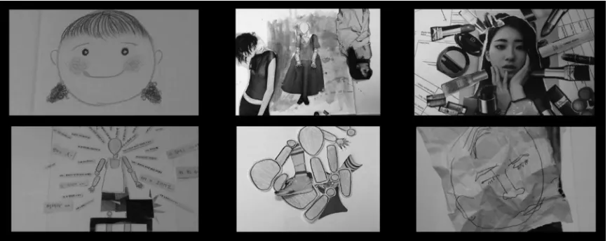 Figure 2.3 Selected frames from video by Group 2 