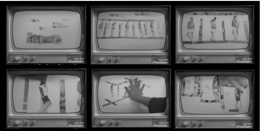 Figure 2.4 Selected frames from video by Group 3 