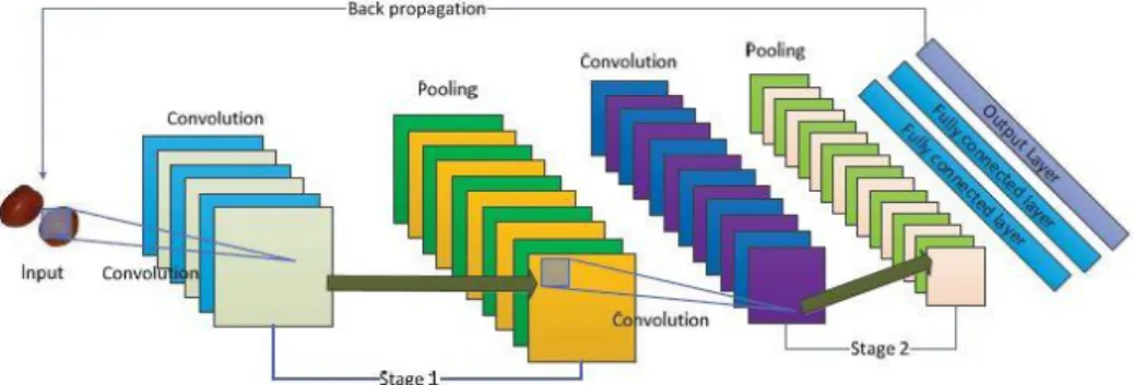 Figure 3. Basic structure of CNN 