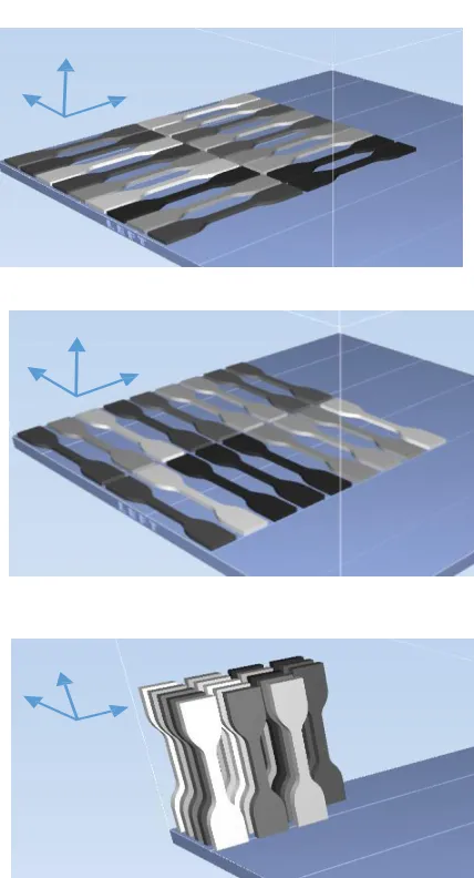 Figure 4 : Build orientation  